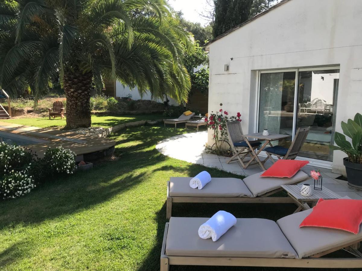 La Maison De La Dune - Chambres Climatisees - Jacuzzi 1Ere Seance Offerte - Piscine Chauffee Avec Abri Amovible - Plage Situee A 200M, Acces Direct Par Le Bois La Couarde-sur-Mer Exterior foto